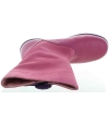 Pink girls boots with good arch and supportive heel