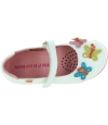 White leather Spanish designer shoes for a girl White leather Spanish designer shoes for a girl