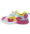 Girls designer colorful sneakers with support 