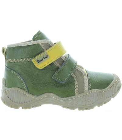 Green color ortho shoes for a child with good arches Green color ortho shoes for a child with good arches
