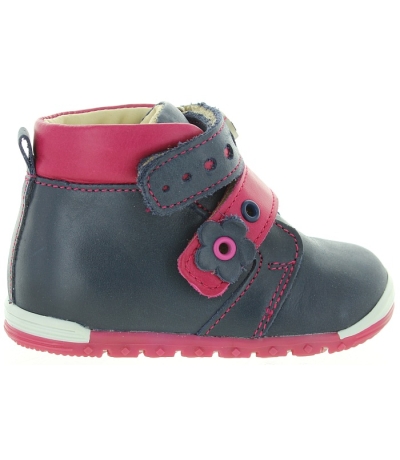 Navy leather high arch support girls shoes Navy leather high arch support girls shoes