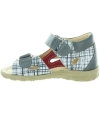 Weak ankles wide width boys leather tall sandals