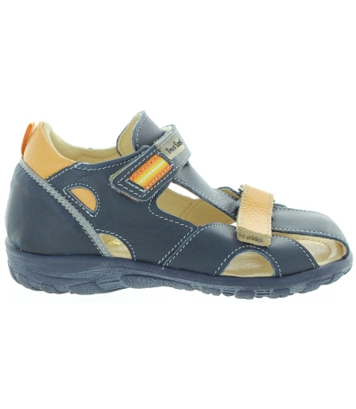 Closed toe ankle high boys pigeon toe sandals