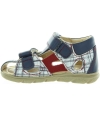 Extra wide baby sandals with high arches