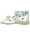 Wide width closed heel girls white sandals Wide width closed heel girls white sandals