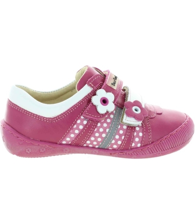 Pronation pink child shoes with weak ankles