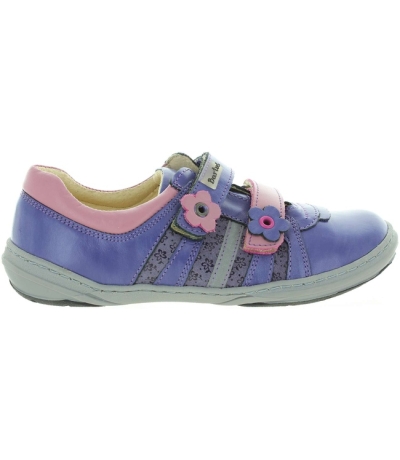 Purple girls sneakers for daily wear with ultimate arches