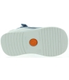 Quality blue canvas boys sneakers for flat feet