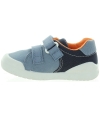 Jeans color canvas sneakers for boys from Spain 