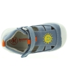 Baby boy blue canvas made high tops from Spain