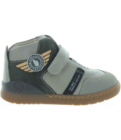 Toeing in corrective leather boots for boys in gray leather Toeing in corrective leather boots for boys in gray leather