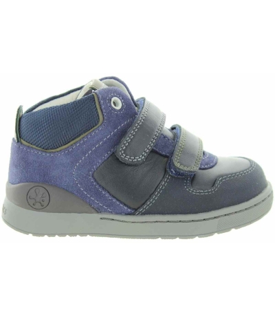 Designer navy sneakers for boys from Spain