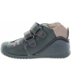 Navy leather soft small baby shoes Navy leather soft small baby shoes