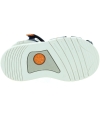 Navy closed toe boys sandals from Spain