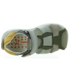Boys ankle support gray leather support sandals