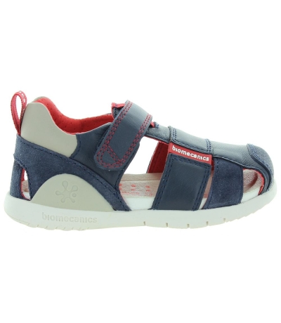Closed toe boys high arch sandals 