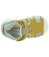 Kids orthotic sandals made with yellow leather Kids orthotic sandals made with yellow leather
