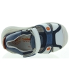 European baby leather white sandals 