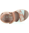 Girls orange fashion sandals from Spain