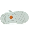 Closed toe girls sandals with ankle support 