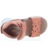 Orange casual good arch girls sandals for child