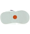 Purple European sandals for girls with dog