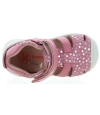 Fuschia girls sandals with great arch support 