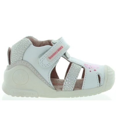 Baby best walking white sandals with turtles