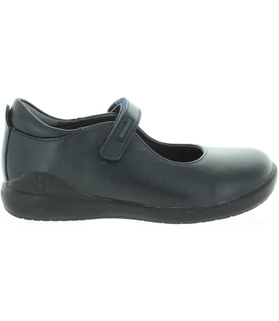 Blue leather school shoes for girls Blue leather school shoes for girls
