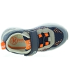 Navy sneakers for a boy with good ankle support 