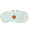 Colorful baby boy leather sneakers 