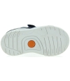 European navy leather sneakers for boys