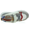 Gray leather wide sneakers for boys Gray leather wide sneakers for boys