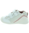 White leather high top sneakers for toddlers 