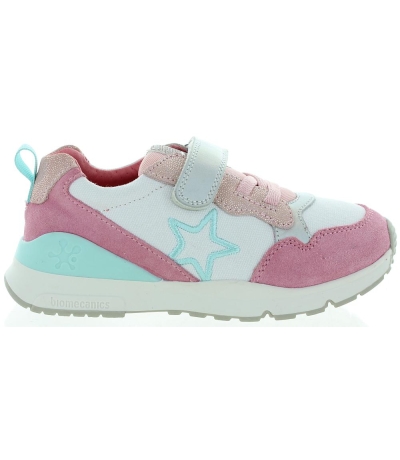 Multicolored leather European sneakers 