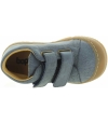 Leather sneakers high tops for a toddler 