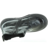 Black leather boots for girls with falling ankles Black leather boots for girls with falling ankles