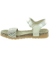 Quality girls gold sandals with high arch from France Quality girls gold sandals with high arch from France