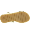Quality girls gold sandals with high arch from France Quality girls gold sandals with high arch from France