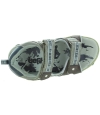 Water sandals for a boy for wide and high instep