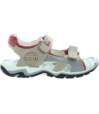 Boys good arch beige leather sandals from France Boys good arch beige leather sandals from France