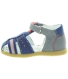 Infant New Walking Sandals in gray color 
