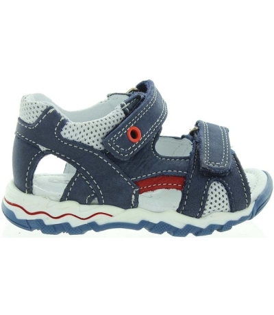 Fallen arches leather ortho sandals for boys