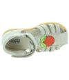 Beige leather baby quality sandals