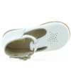 White dress shoes for a baby girl 