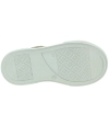 Gold leather ortho shoes for girls 