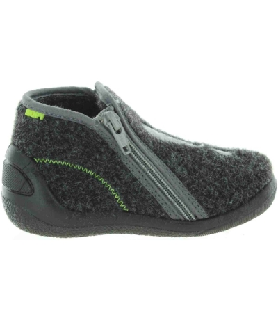Boiled wool toddler slippers for winter