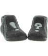 Boiled wool toddler slippers for winter