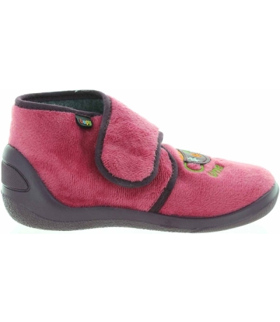 Kids boiled wool pink slippers with good arch Kids boiled wool pink slippers with good arch