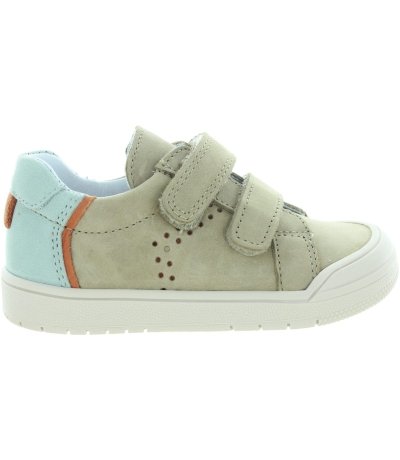 Baby beige leather sneakers 